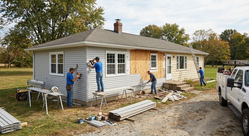 Damaged Siding Replacement in Nashua, NH