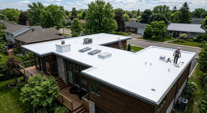 Flat Roof Construction in Fredericksburg, VA