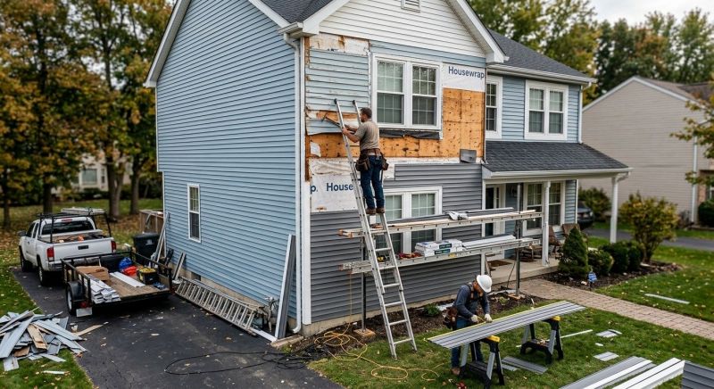 Horizontal Siding Installation in Norwalk, CT