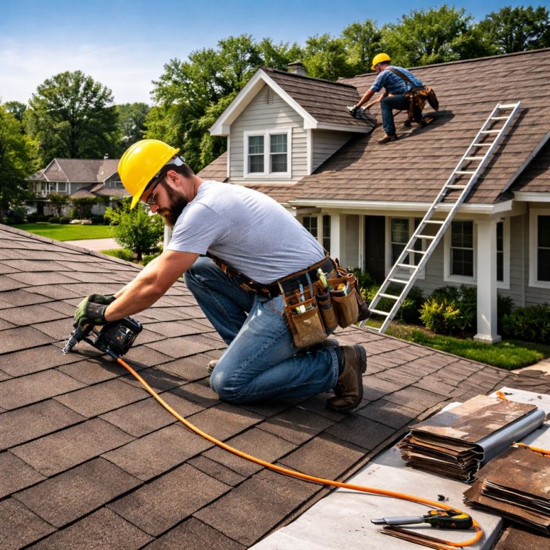 House Roof Installation in Nashua, NH