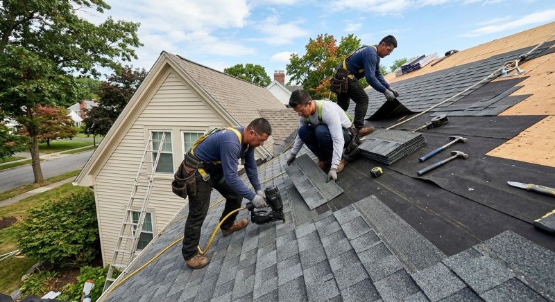 House Roof Installation in Framingham, MA