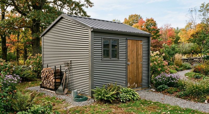Metal Barn Siding Installation in Boston, MA