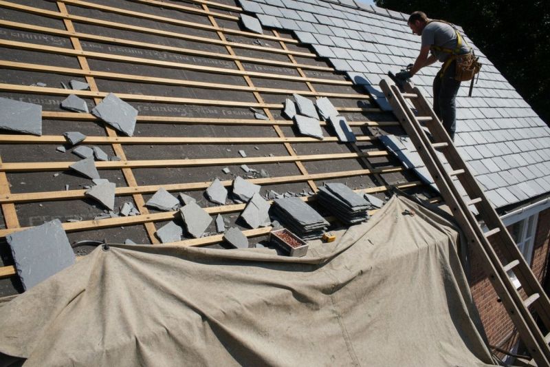 Slate Roof Replacement in Alexandria, VA